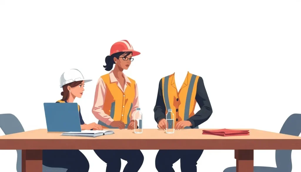 Mesa de mujeres líderes en la industria de la construcción Abogado Inmobiliario